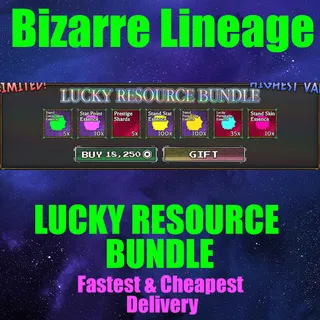 Bizarre Lineage LUCKY RESOURCE BUNDLE