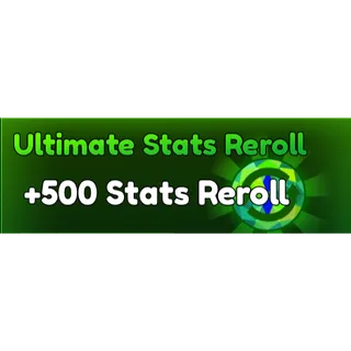 Anime Mysterious ultimate stats reroll 
