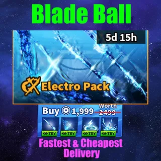 Blade Ball - Electro pack 1999R