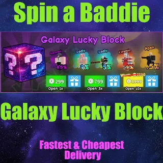 Spin a Baddie Galaxy Lucky Block