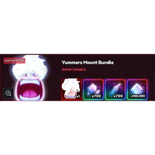 Anime Vanguards yummers mount bundle 