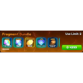 anime Rangers X fragment bundle 
