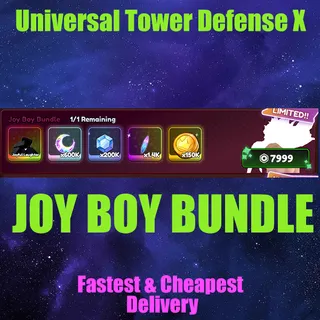 Universal Tower Defense X JOY BOY BUNDLE