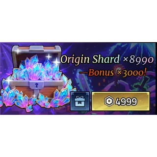 Iron Soul Dungeon - origin shard X 8990 bonus X3000