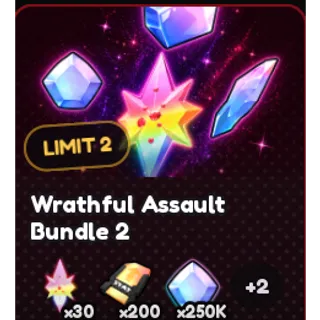 Anime Vanguards wrathful assault  bundle 2