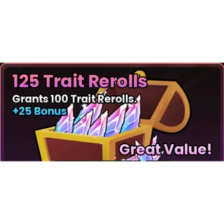Anime Origins - 125 Trait Rerolls