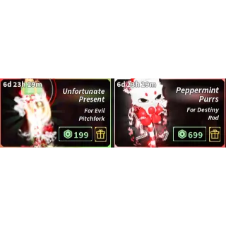 unfortunate present / peppermint purrs