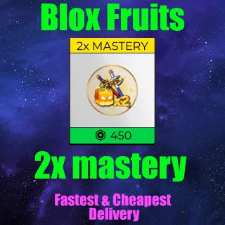 Blox Fruits 2x mastery