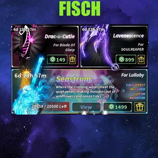 Fisch -seastrum -drac-u-cutie -lavenescence