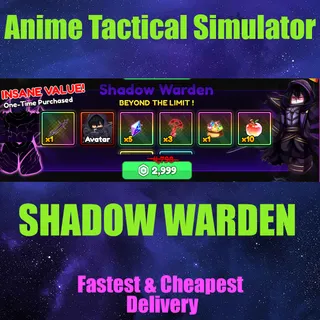 anime tactical simulator - SHADOW WARDEN