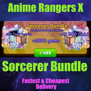 anime Rangers X Sorcerer Bundle