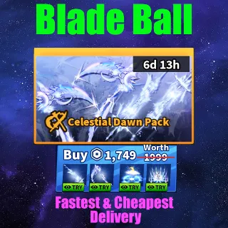 Blade Ball -Celestial dawn pack 【1749R】