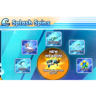 Baddies splash spins x10