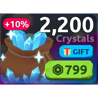 Dungeon Heroes - 2200 crystals