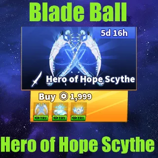 Blade Ball - Hero of Hope Pack