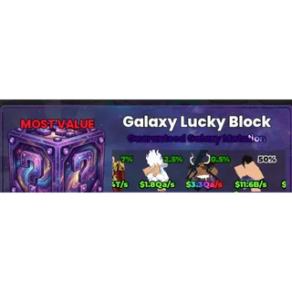 Cut Grass for Anime Characters galaxy lucky block x50