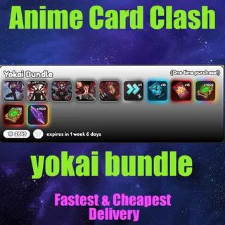 Anime Card Clash yokai bundle
