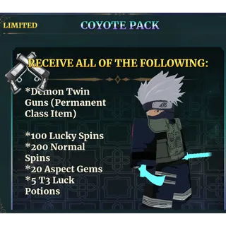 Dungeon Lootr - COYOTE PACK