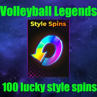 Volleyball Legends 100 Lucky style spins