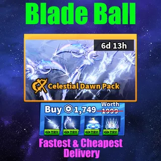 Blade Ball -Celestial dawn pack 【1749R】