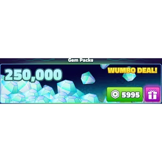 SpongeBob Tower Defense  250000 Gem Packs