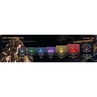 Cultivation: Evermortal VOID DRAGON RELICS X10