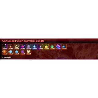 Universal Tower Defense X Unrivaled Fusion Warriors Bundle
