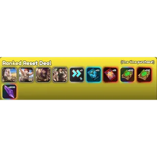 Anime Card Clash - Ranked Reset Deal