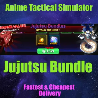 anime tactical simulator -2X  Jujutsu Bundle