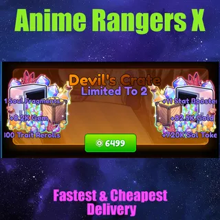 anime Rangers X Devil's Crate