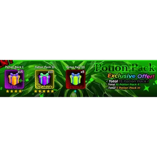 Fish an Anime Rng potion pack x7