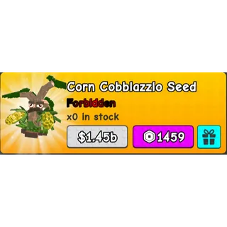 plants vs Brainrots - CORN COBBLAZZIO SEED