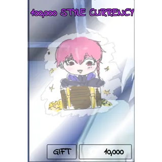 Azure Latch 100.000 style currency