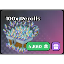Anime Warriors III 100x rerolls