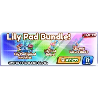 Baddies lily pad bundle