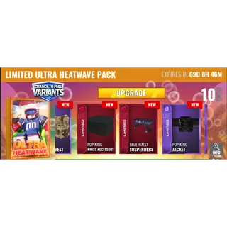 NFL Universe Football limited ultra heatwave pack 