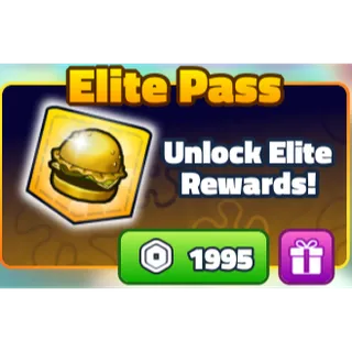 SpongeBob Tower Defense  ELITE PASS