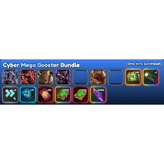 Anime Card Clash - cyber mega booster bundle -cyber  booster bundle 