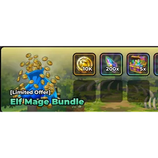 Anime Warriors III ELF MAGE BUNDLE 