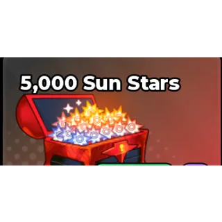 Anime Warriors III 5.000 sun stars
