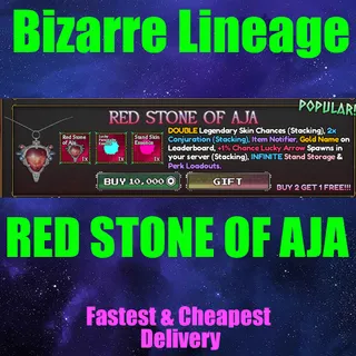 Bizarre Lineage RED STONE OF AJA