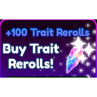 Anime Dungeons +100 trait rerolls
