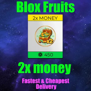 Blox Fruits 2x money