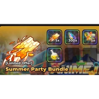 Anime Warriors III Summer Party Bundle