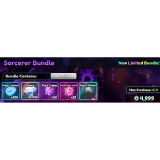 Anime Ascendants _ sorcerer bundle