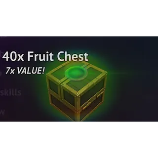 Grand Blue 40x fruit chest 