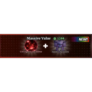 Sailor Piece -  Corrupted excalibur+ alter Armor