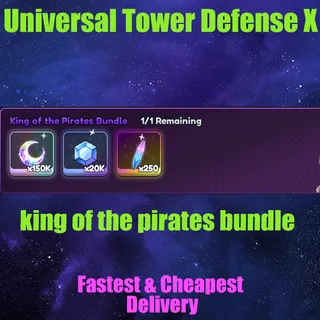 Universal Tower Defense X king of the pirates bundle 