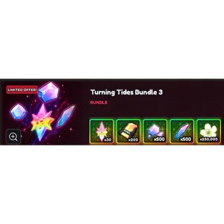 Anime Vanguards turning tides bundle 3