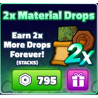 SpongeBob Tower Defense 2x material drops